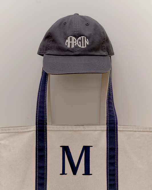 Monogram Washed Cotton 6 Panel Hat